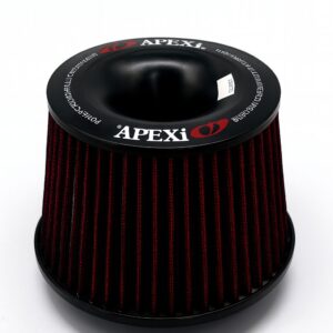 filtro de aire conico de alto flujo apexi rojo